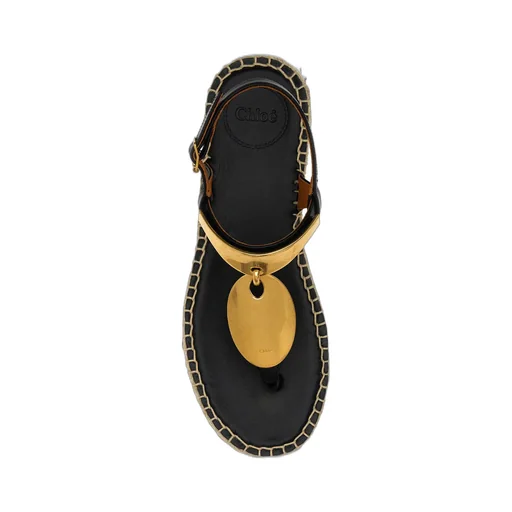 Chloé Pema Buckle-Fastening Thong Sandals