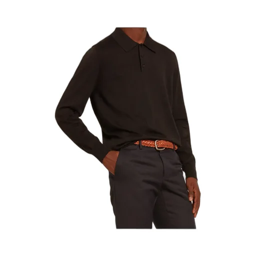 Golden Goose Deluxe Brand Logo Patch Polo Shirt