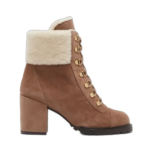 90Mm Ankle Lace-Up Fastening Boots