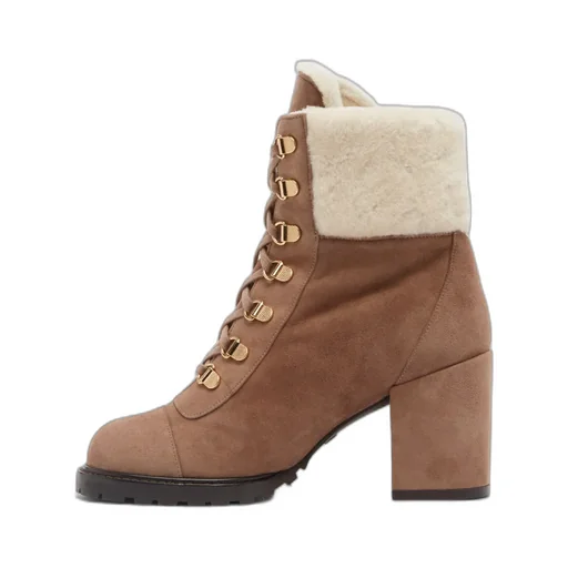 90Mm Ankle Lace-Up Fastening Boots