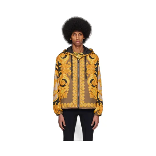 Zip-Up Printed Jacket