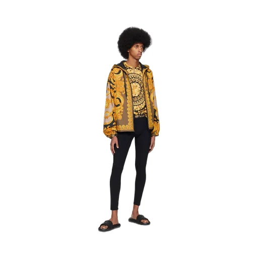 Zip-Up Printed Jacket