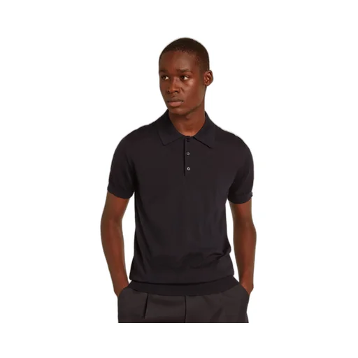 Golden Goose Deluxe Brand Logo Patch Polo Shirt