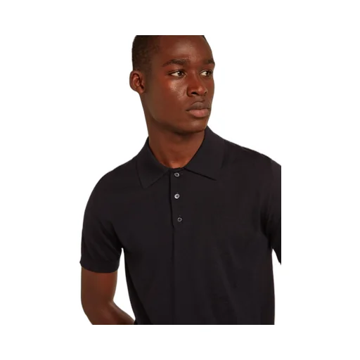 Golden Goose Deluxe Brand Logo Patch Polo Shirt