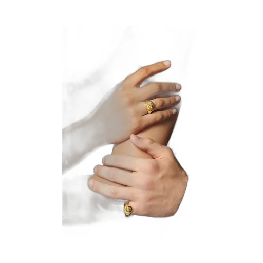Versace Medusa Charm Ring