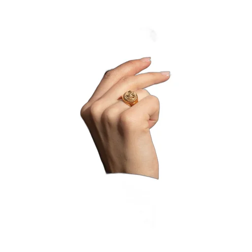 Versace Medusa Charm Ring