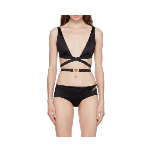 Logo-Embellished Bikini Top