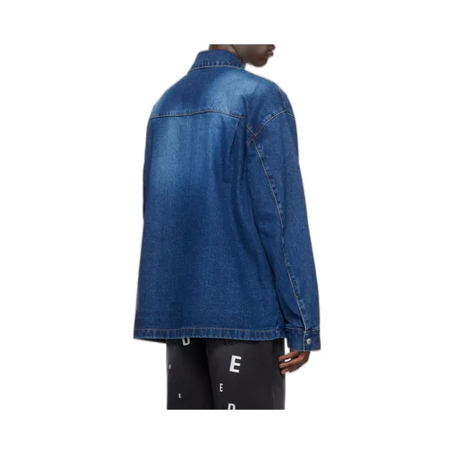 Logo Painted Denim Jacket