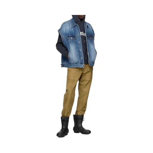 Logo Denim Vest