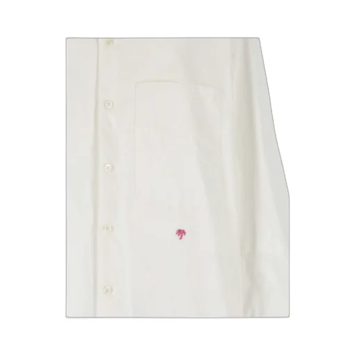 Palm Angels Flared-Sleeve Buttoned Shirt Dress