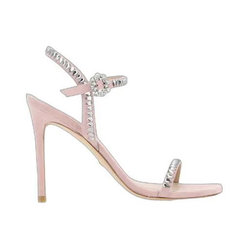 Stuart Weitzman Gemcut Strappy Heeled Sandals