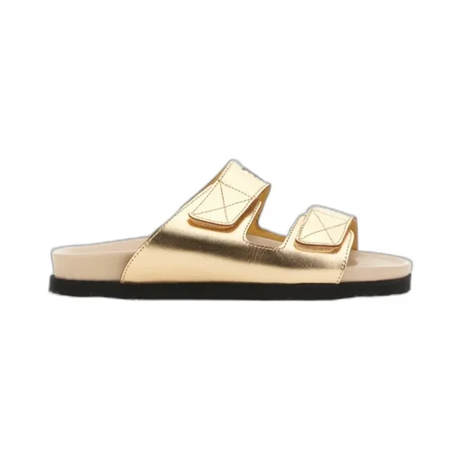 Palm Angels Logo Printed Slip-On Sandals
