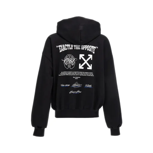 Graphic-Print Cotton Hoodie