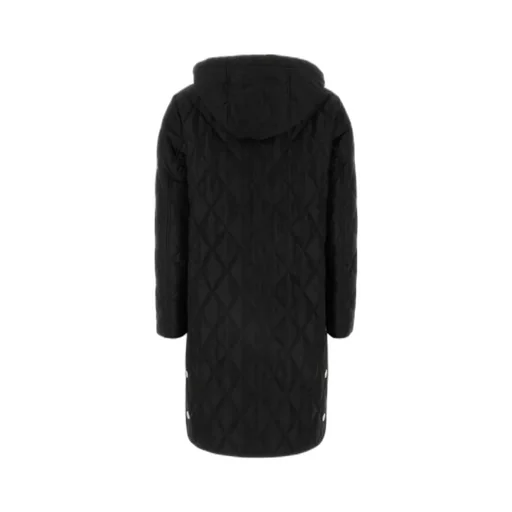 Burberry Quilted Hooded Coat