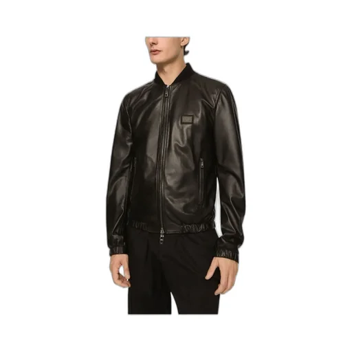 Dolce & Gabbana Dg Essentials Zipped Bomber Jacket