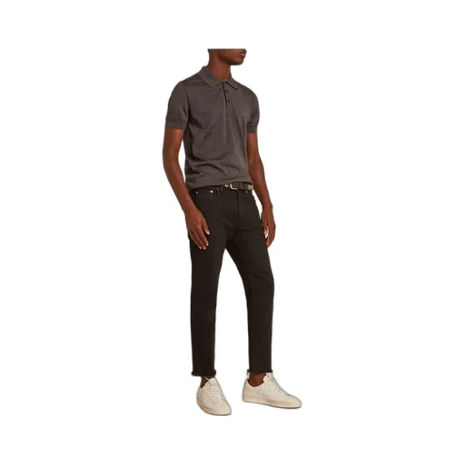 Golden Goose Deluxe Brand Logo Patch Polo Shirt