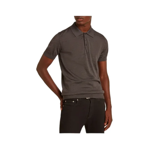 Golden Goose Deluxe Brand Logo Patch Polo Shirt