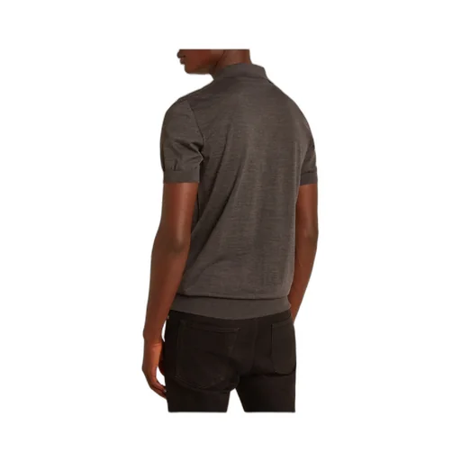 Golden Goose Deluxe Brand Logo Patch Polo Shirt