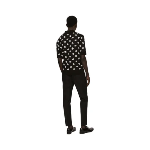 Dolce & Gabbana Logo-Embroidered Trousers