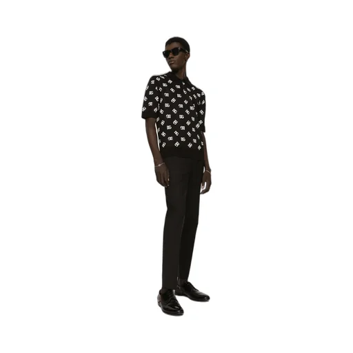 Dolce & Gabbana Logo-Embroidered Trousers