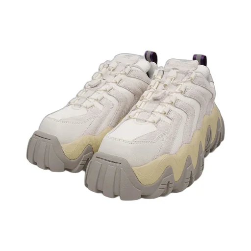 Square-Toe Chunky Sneakers