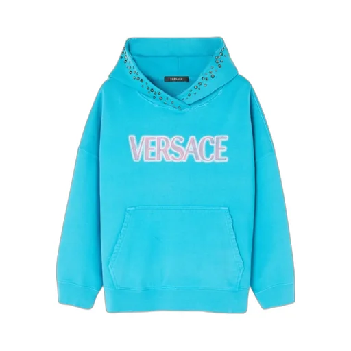 Logo-Print Detail Hoodie