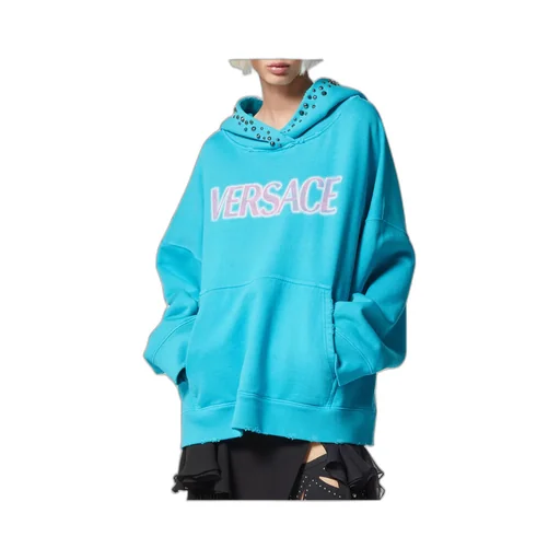 Logo-Print Detail Hoodie