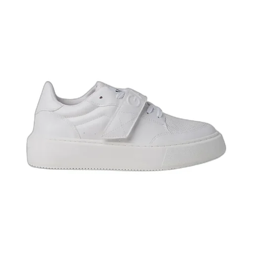 Ganni Touch-Strap Low-Top Sneakers