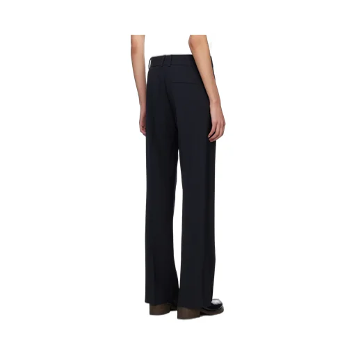 Rie Virgin Wool-Blend Tailored Trousers