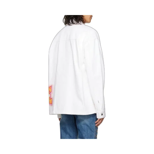 Logo-Printed Denim Jacket