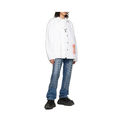Logo-Printed Denim Jacket