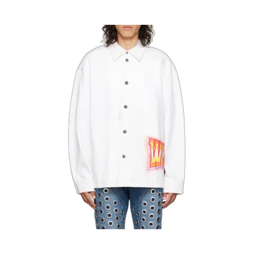 Logo-Printed Denim Jacket