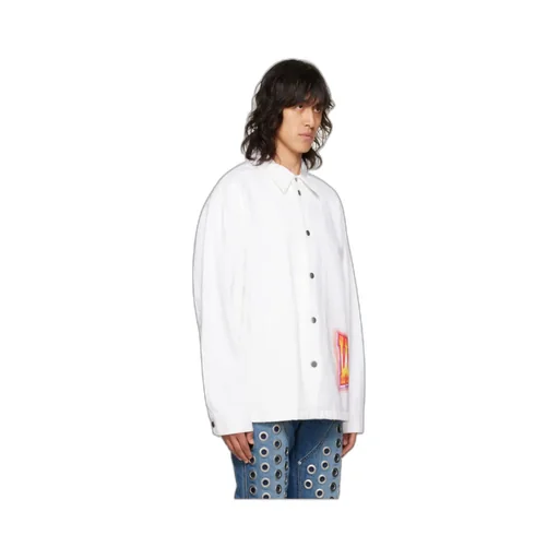 Logo-Printed Denim Jacket