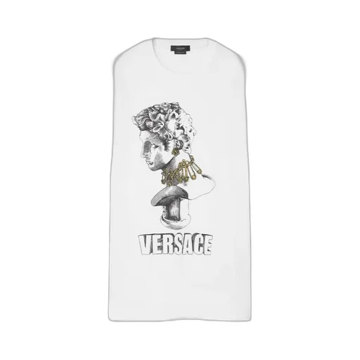Versace Graphic Printed Crewneck T-Shirt
