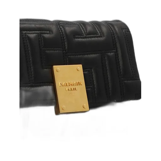 Balmain 1945 Quilted Mini Shoulder Bag