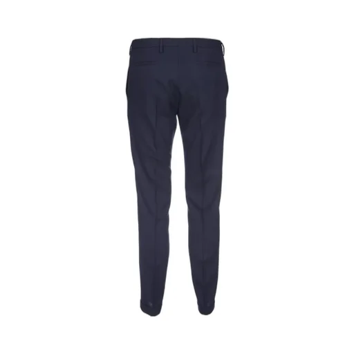 Mid-Rise Straight-Leg Trousers