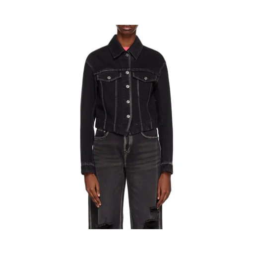 V-Shaped Denim Jacket