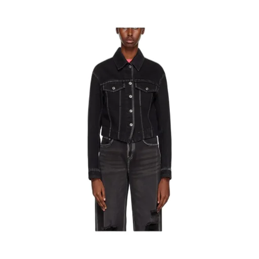 V-Shaped Denim Jacket