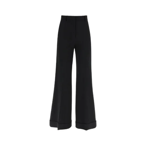 Mid-Rise Palazzo Pant