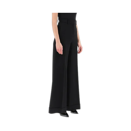 Mid-Rise Palazzo Pant