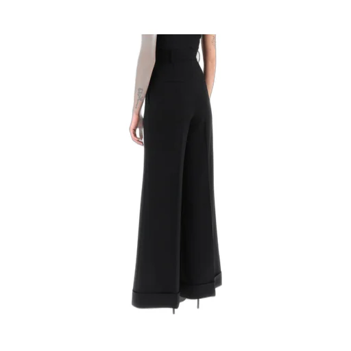 Mid-Rise Palazzo Pant