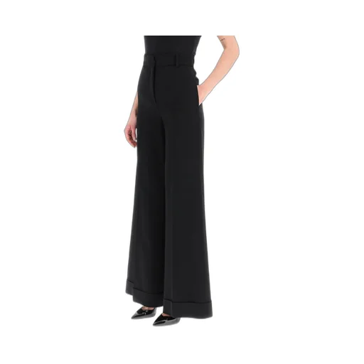 Mid-Rise Palazzo Pant