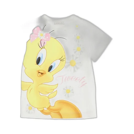 Short-Sleeved Round Collar T-Shirt