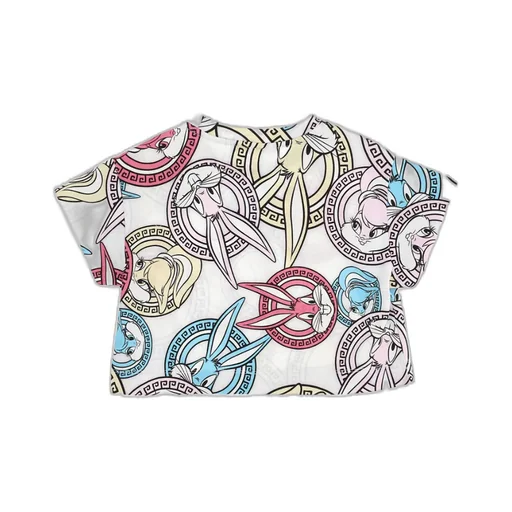 Short-Sleeved Round Collar T-Shirt