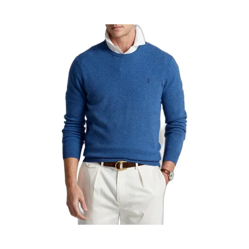 Round-Neck Long-Sleeved Sweater