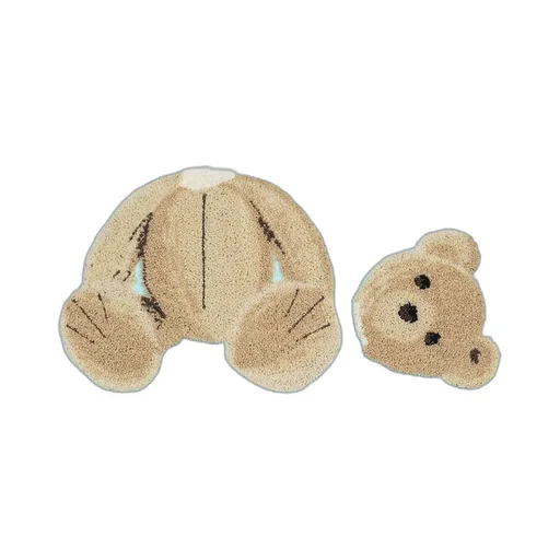 Palm Angels Teddy Bear Drawstring Hoodie