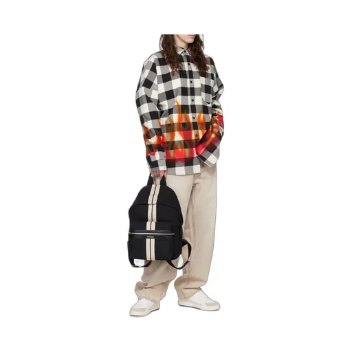 Palm Angels Logo Printed Zip-Up Backpack
