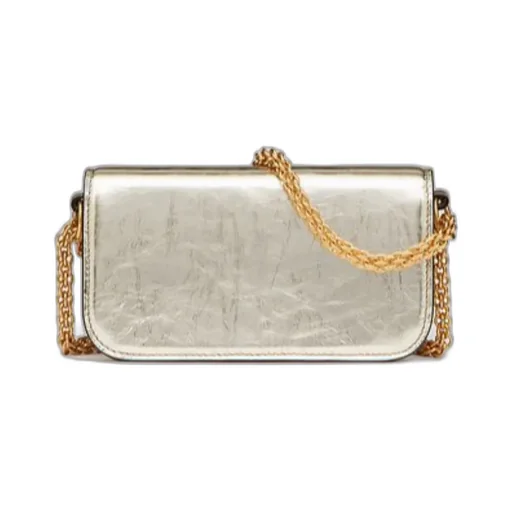 Valentino Locò Foldover Top Small Shoulder Bag