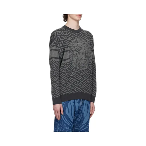La Greca Medusa Jacquard Jumper