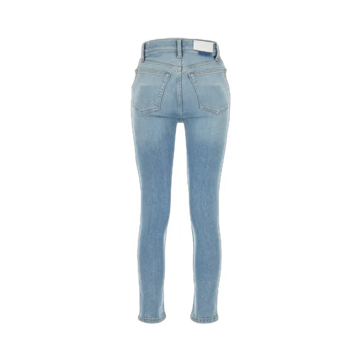 Re/Done	90S Logo Patch Skinny Jeans